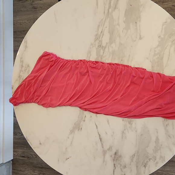 Club L London One Shoulder Pink Dress - NEW - Picture 4 of 8